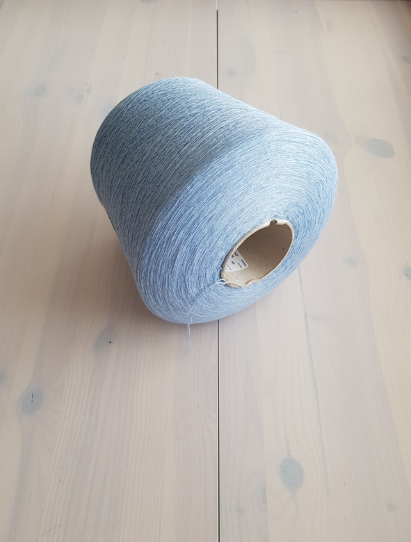 30% Angora wool blue