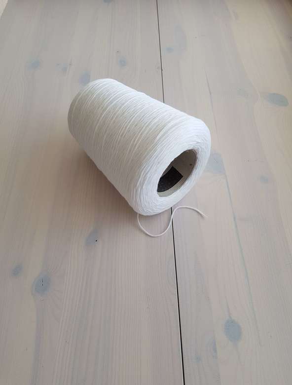 62% cotton white