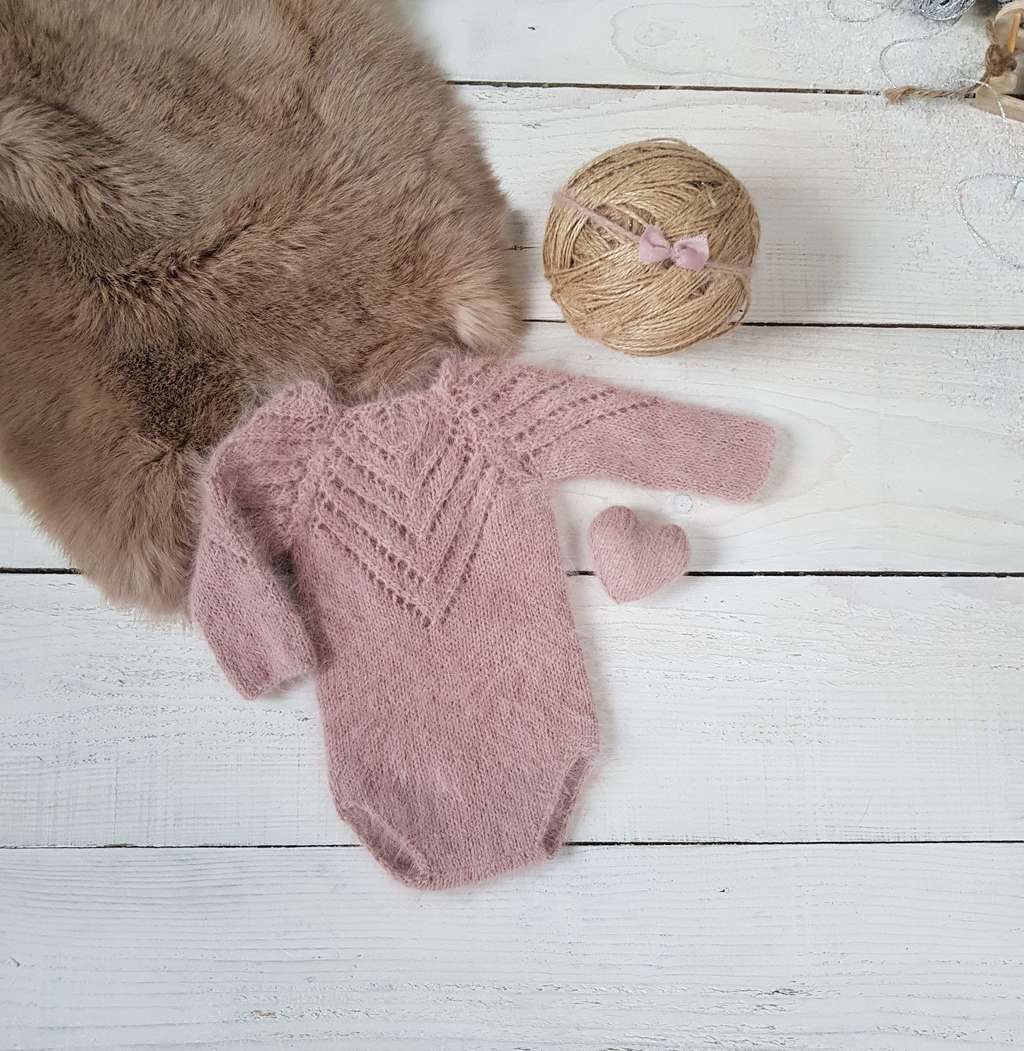 Body with pattern Reglan und long sleeves