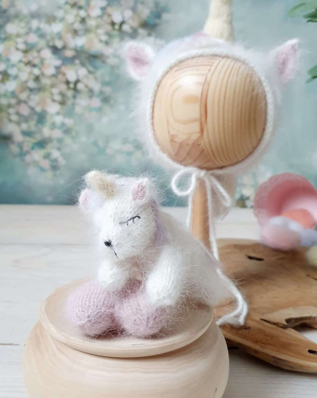 Plush toy sleep Unicorn 10cm