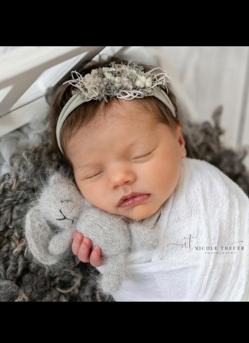 Plush toy sitting Bunny 10cm