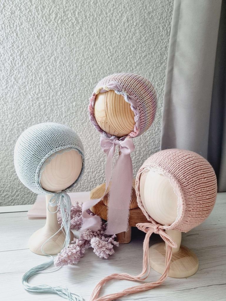 Hat with ribbon Cotton