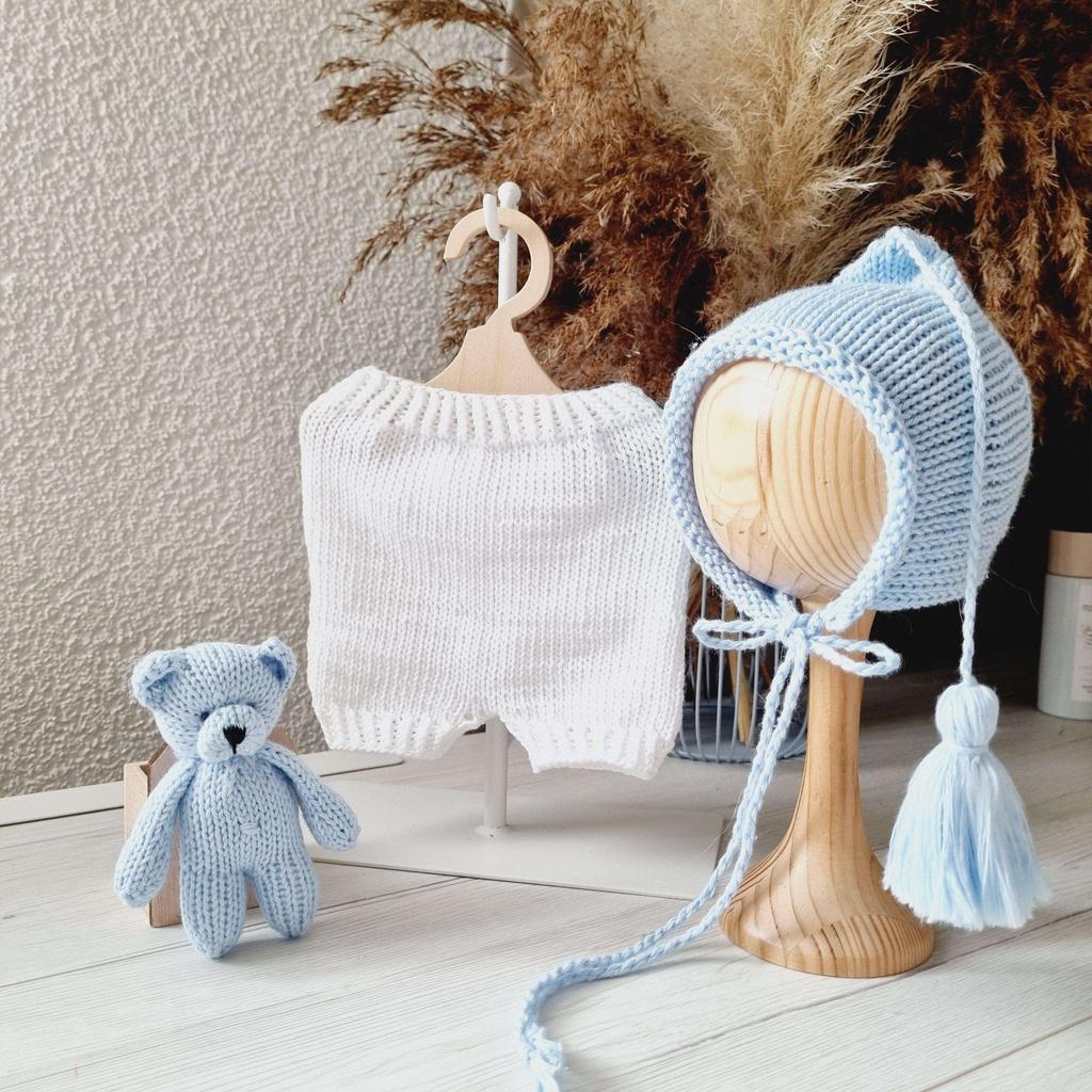 Pants short with rubber Cotton