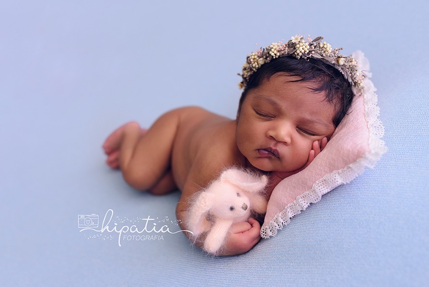 Plush toy Bunny with long ears  10cm