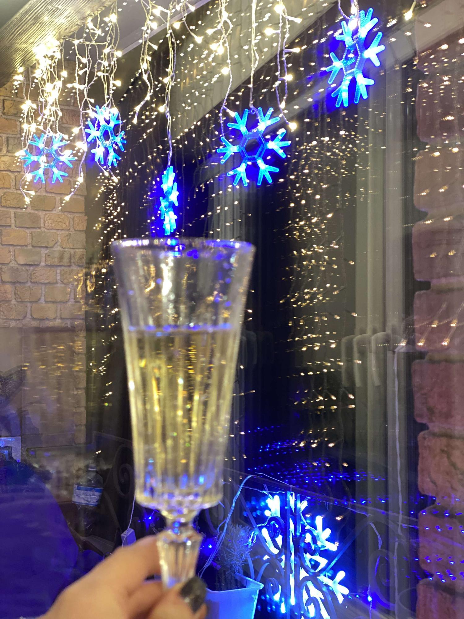 Підвіс з 5 сніжинок