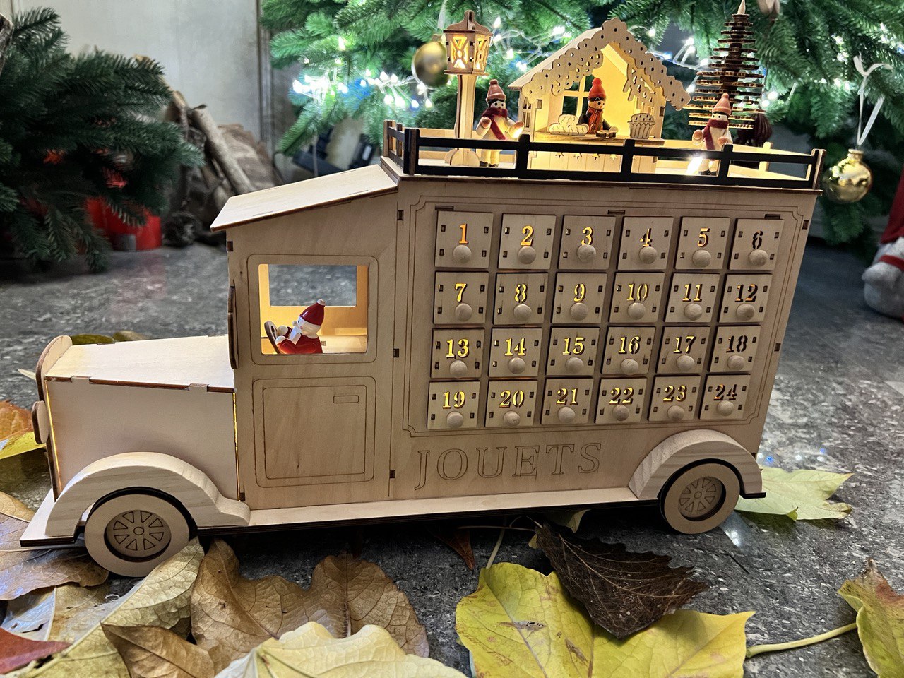 Настільний календар - вантажівка