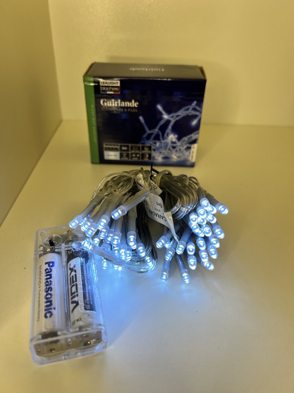 Гирлянда на батарейках 6 метрів