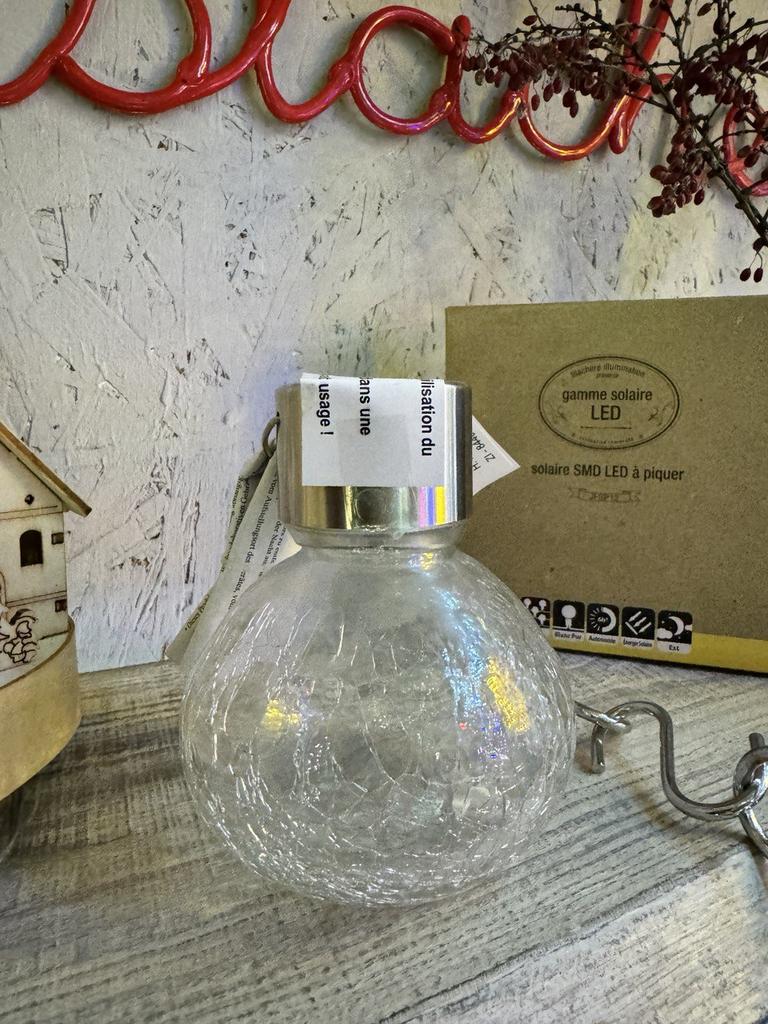 Декоративна лампадка, сонячна батарея