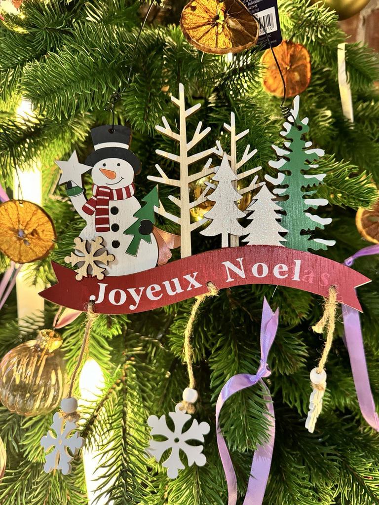 Ялинкові іграшки "Санта в лісі"