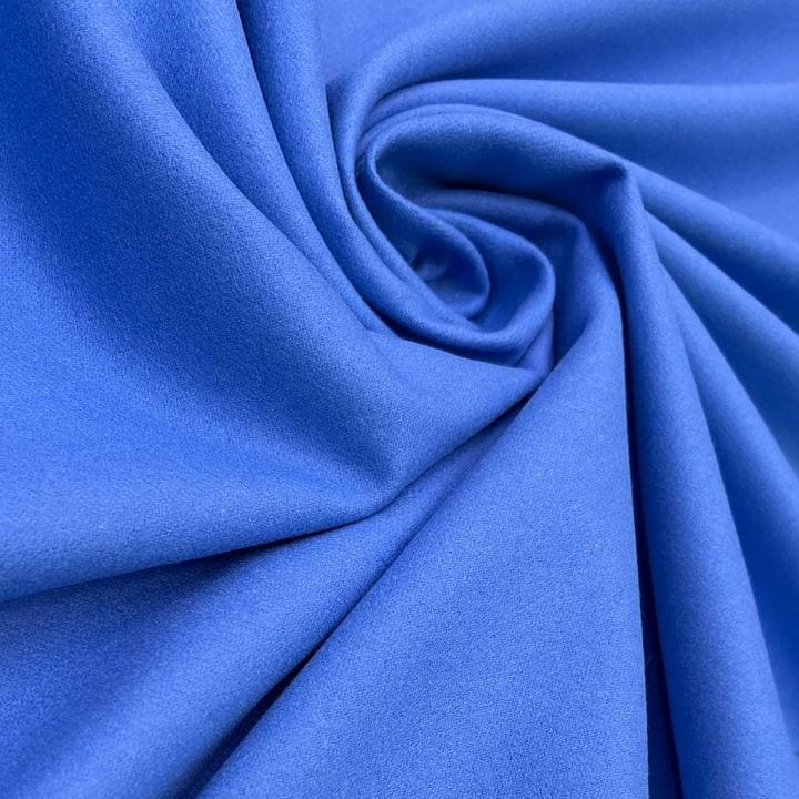 Универсальный кашемир с шерстью василькового цвета L0ro Pi@na