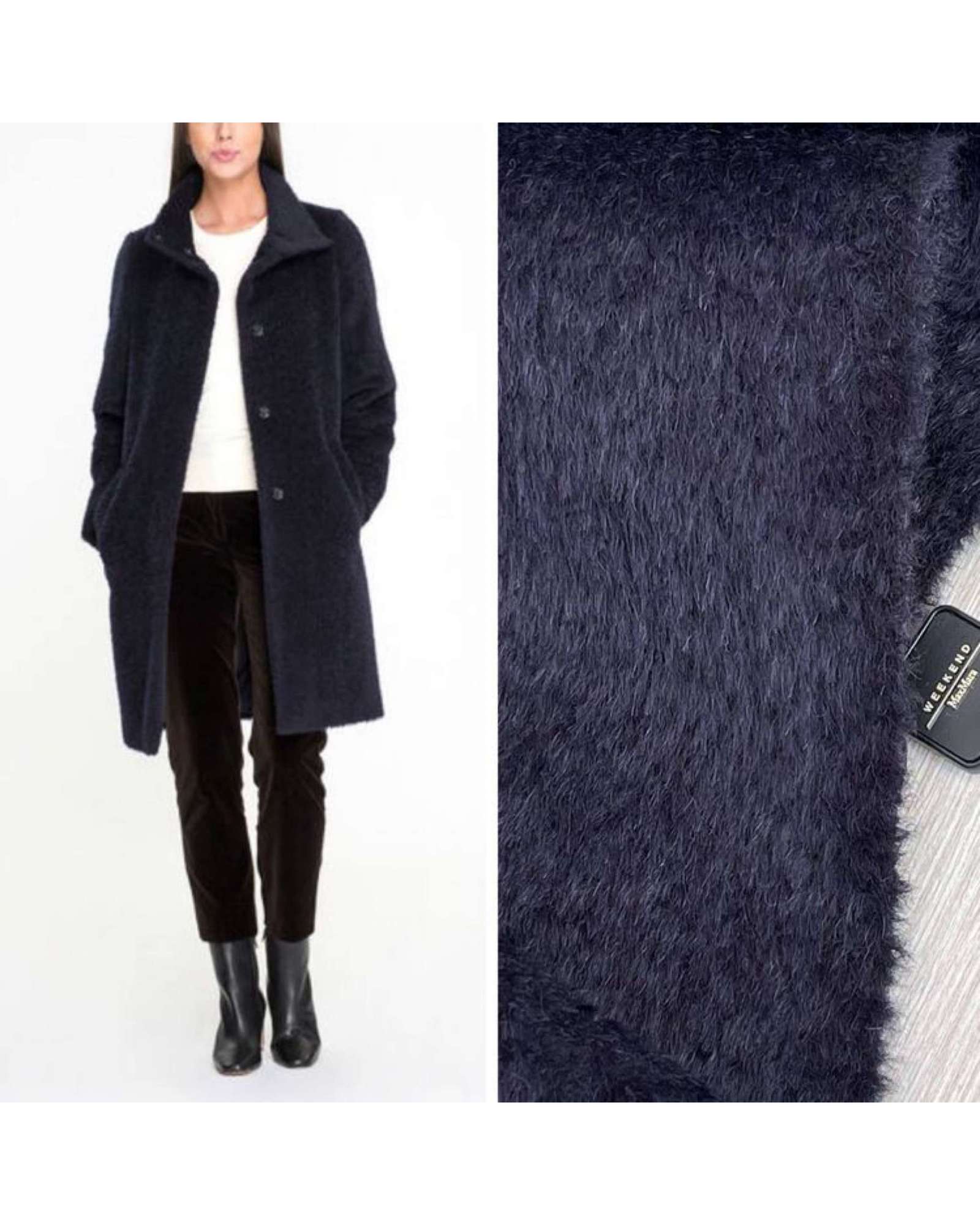 2.55м Baby альпака  M@x Mara синяя