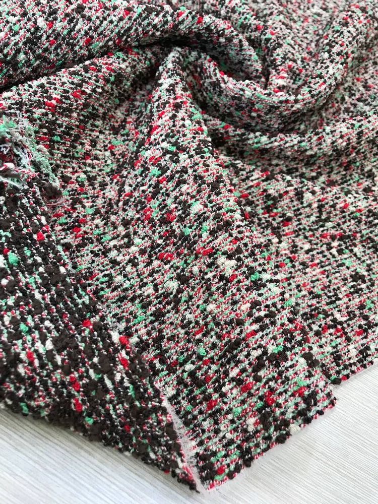 Хлопковый твид с эластаном B0ttege Vene.te multicolor