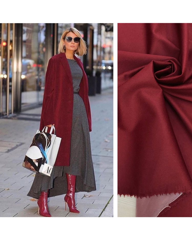 Кашемир на мембране Storm System waterproof L0ro Pi@na бордовый