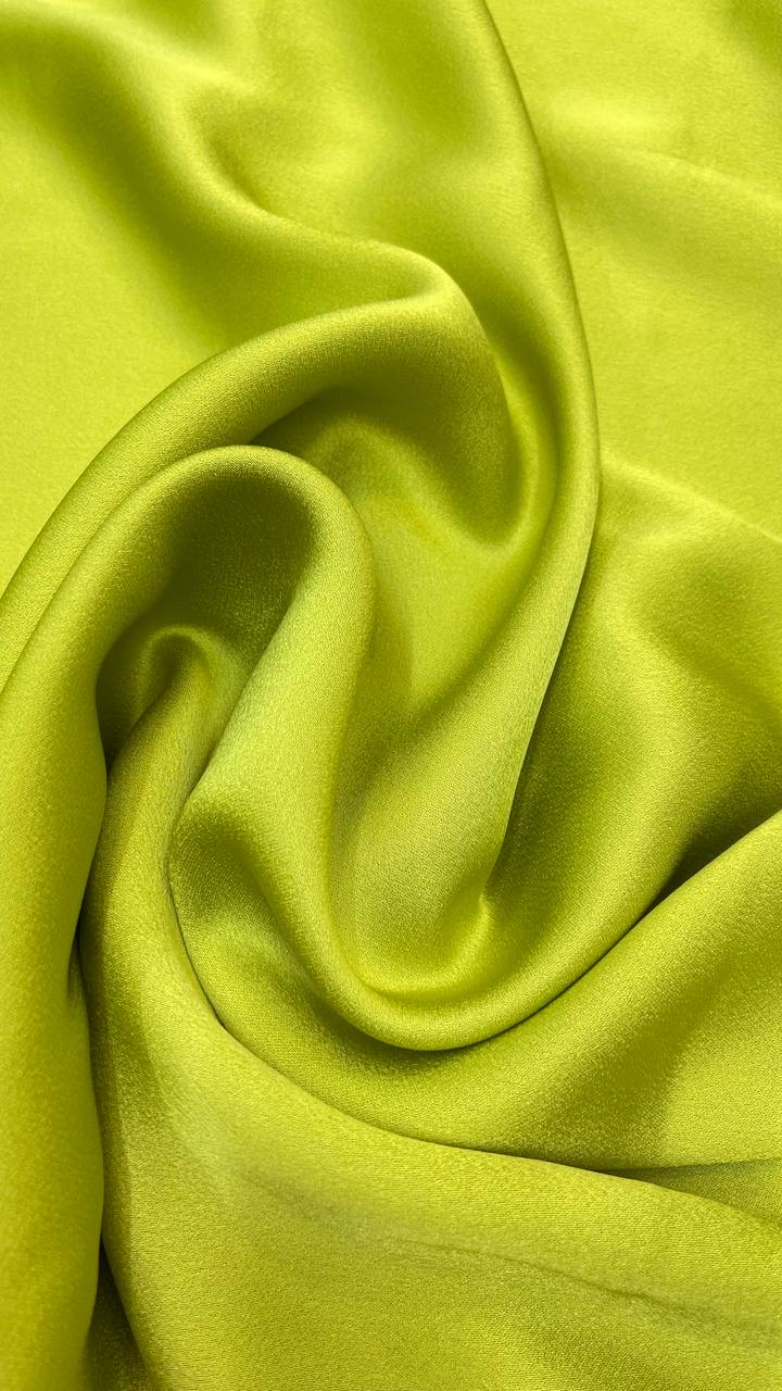 3м Костюмно-плательное вискозное кади цвета лайм