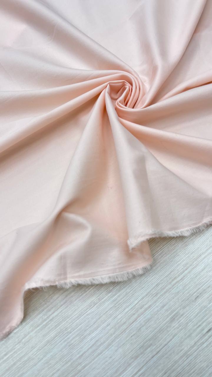 1,97м Рубашечный хлопок с кашемиром L0ro Pi@na персикового цвета