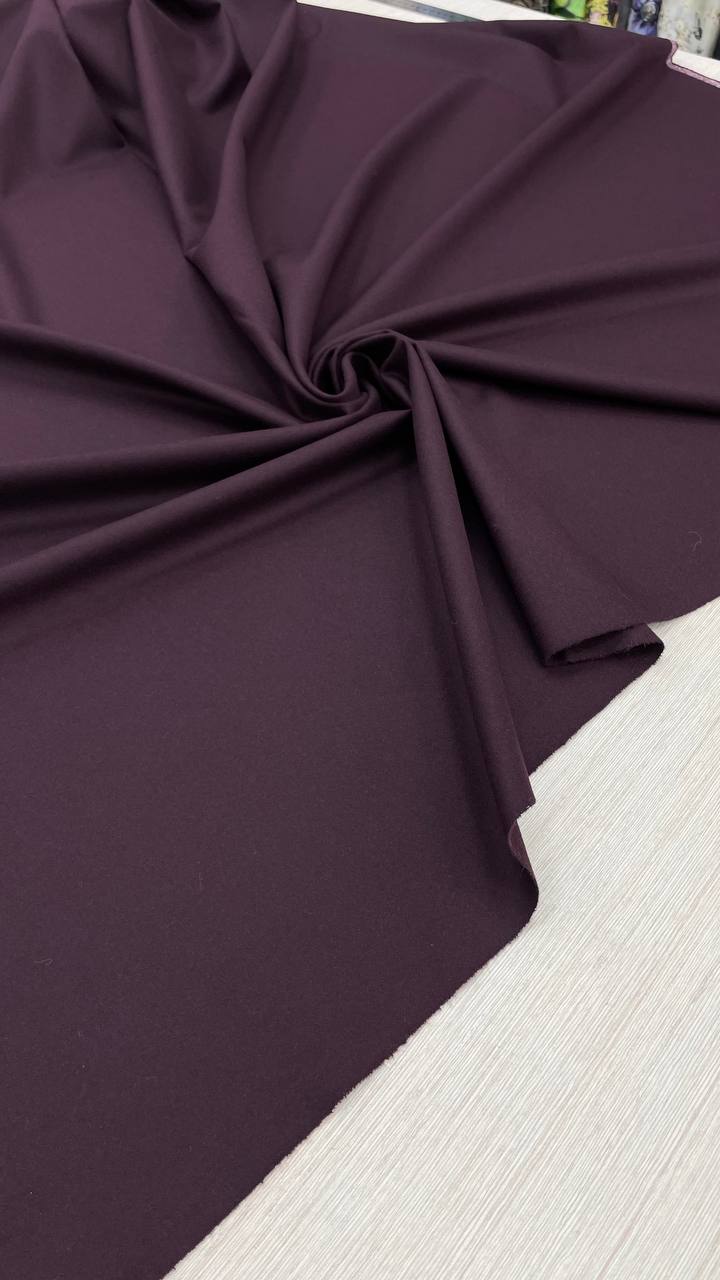 Костюмная шерсть с кашемиром LP бордового цвета