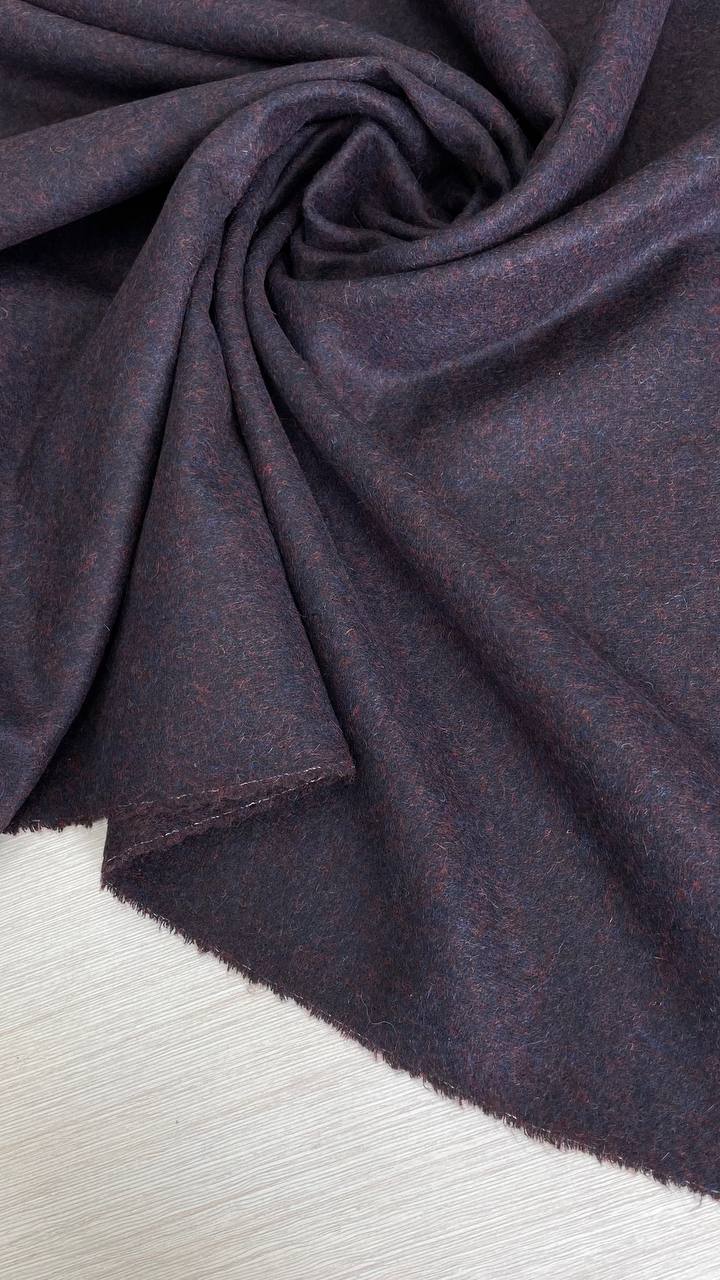 Костюмная альпака цвета бордо