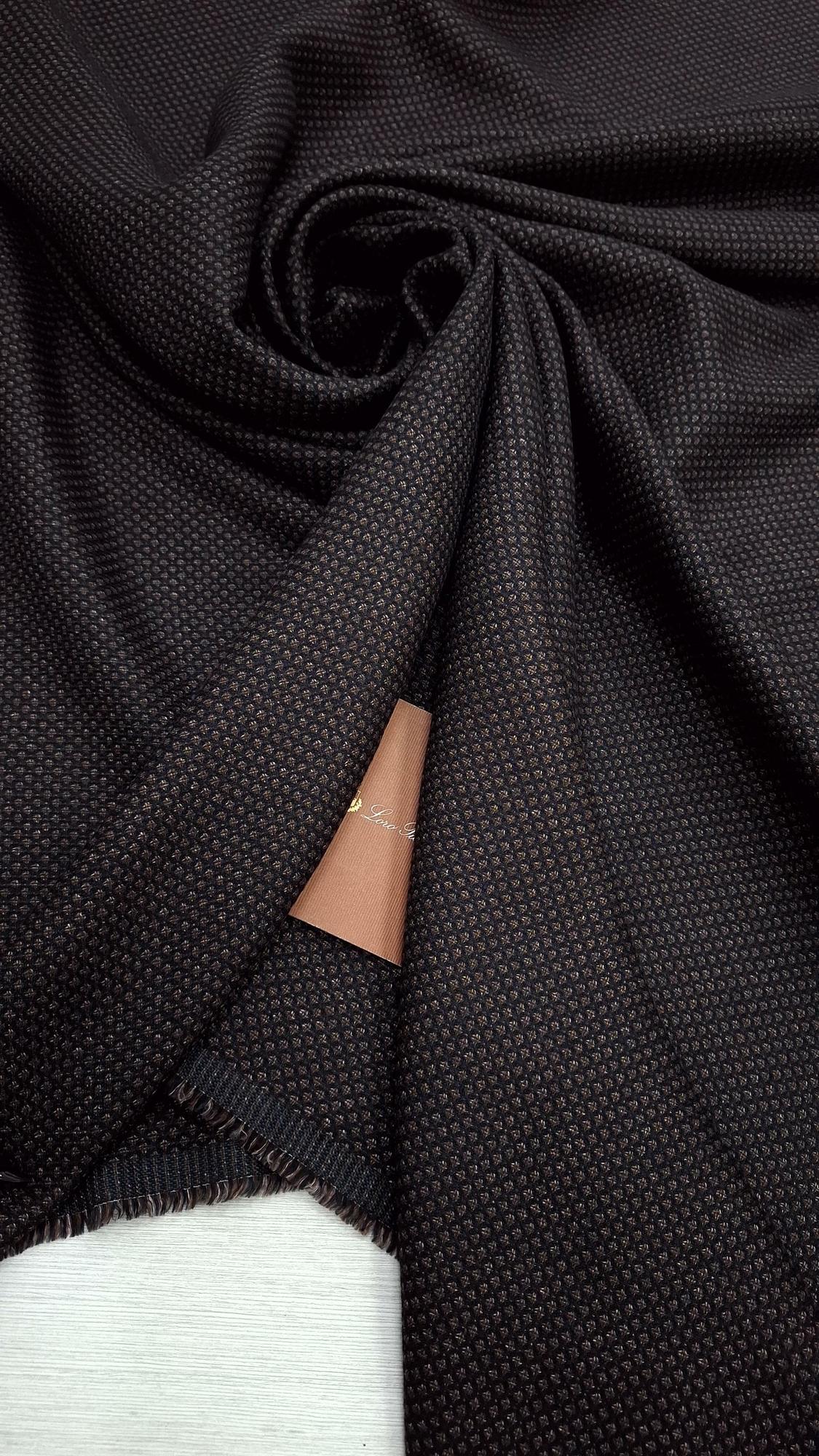 Костюмная конопля с шелком L0ro Pi@na горький шоколад