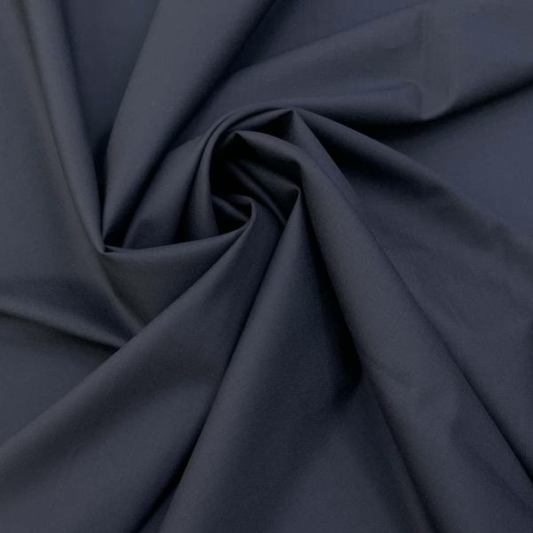 1,03м Хлопок с шелком темно-синий