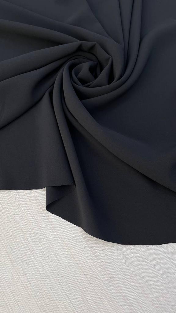 1.50m Шёлковое кади черного цвета