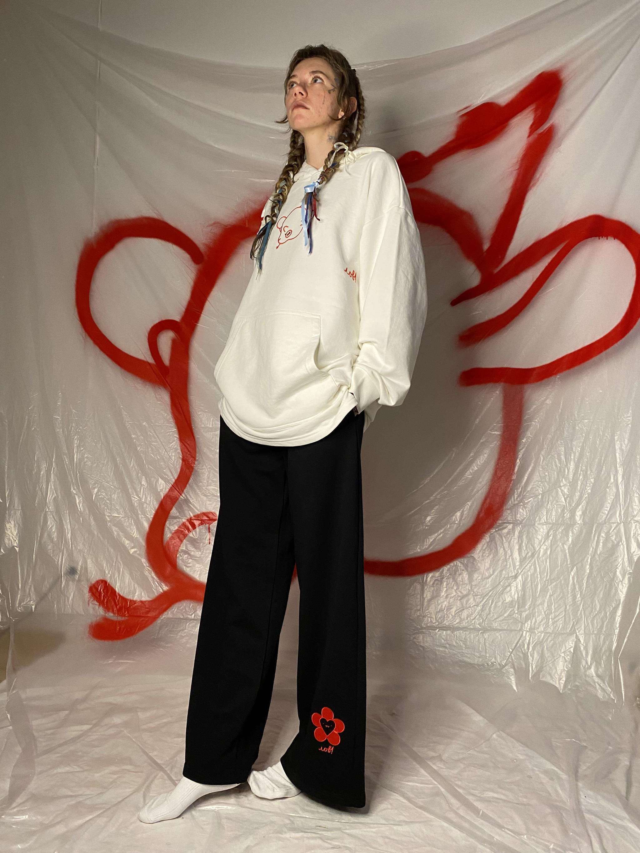 LOV ♡ pants (black)