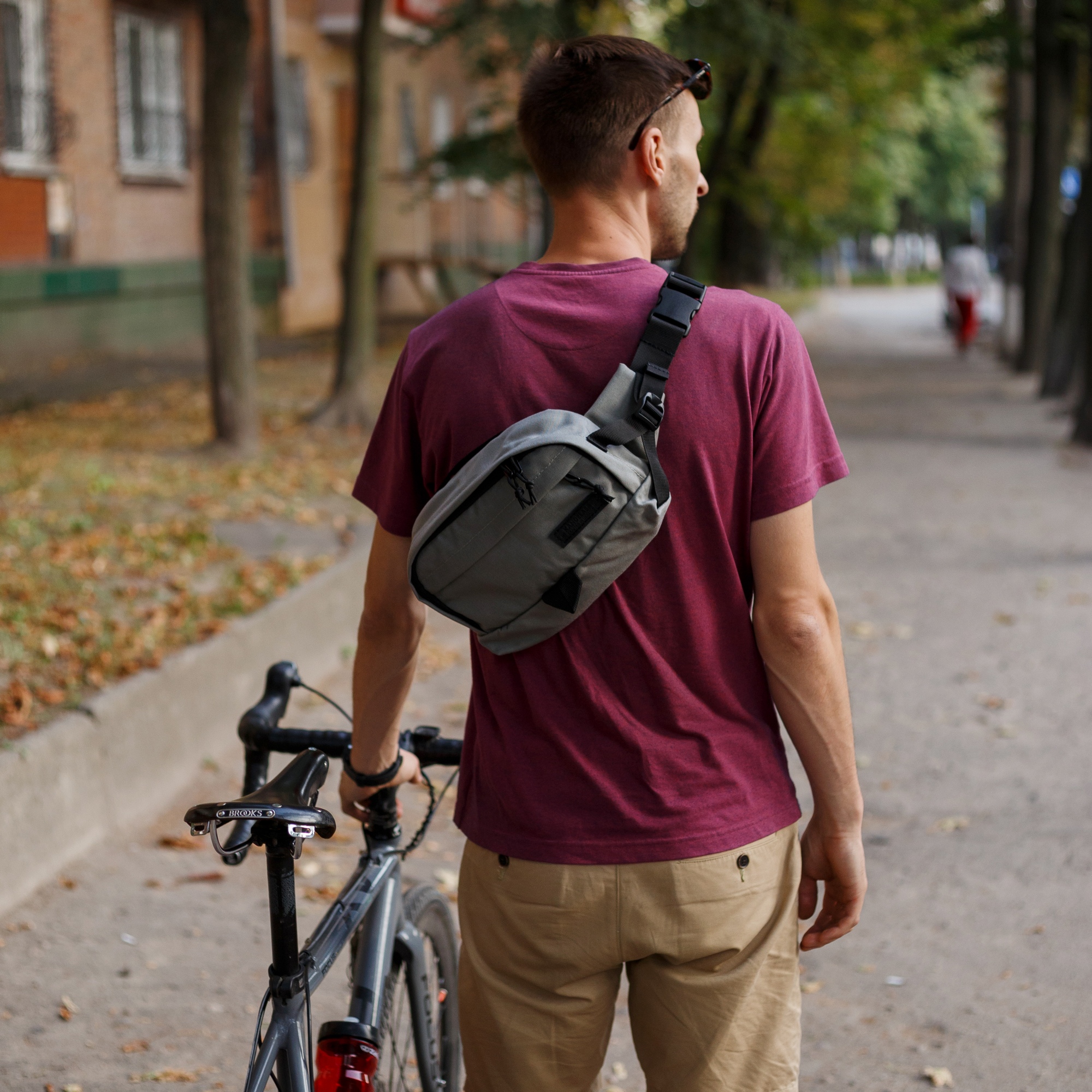 Поясна сумка Hip Pack Big Grey