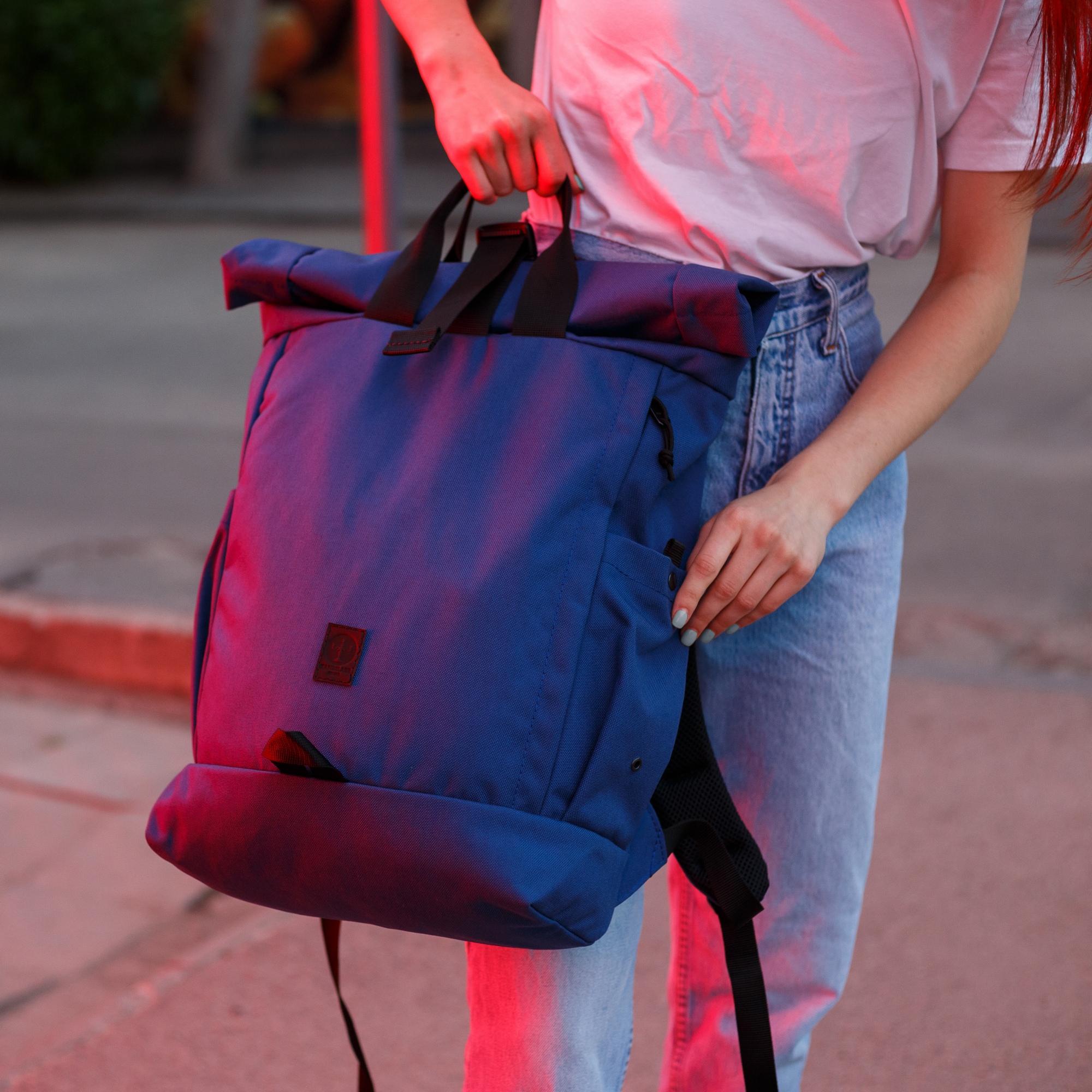 Міський рюкзак Roll Top II Blue