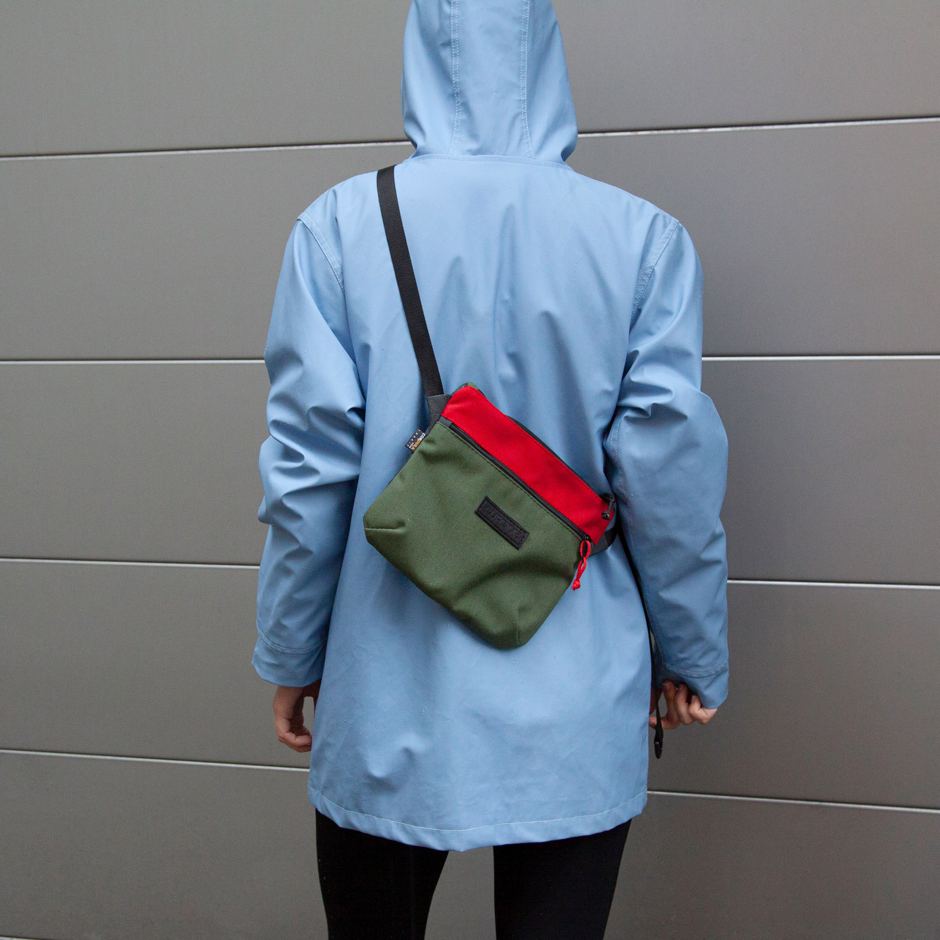 Месенджер Sacoche Olive-Red