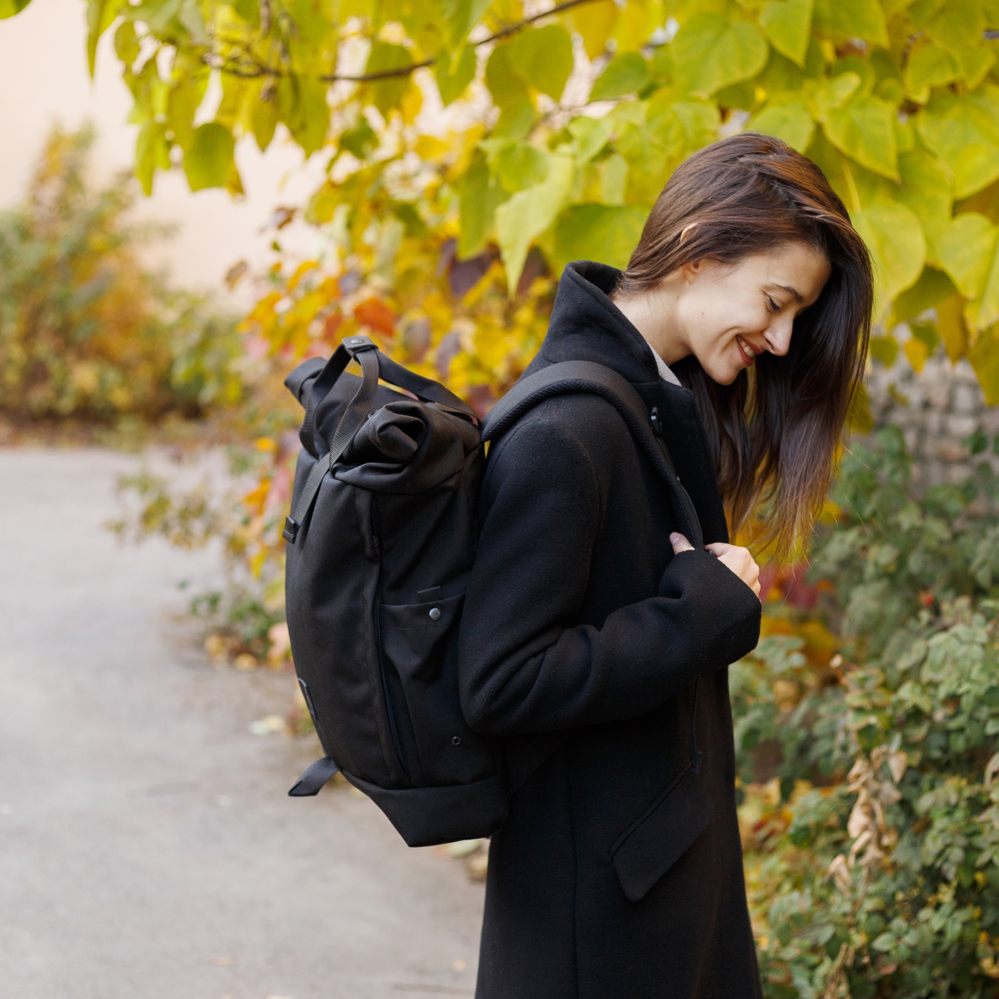 Міський рюкзак Roll Top II Black