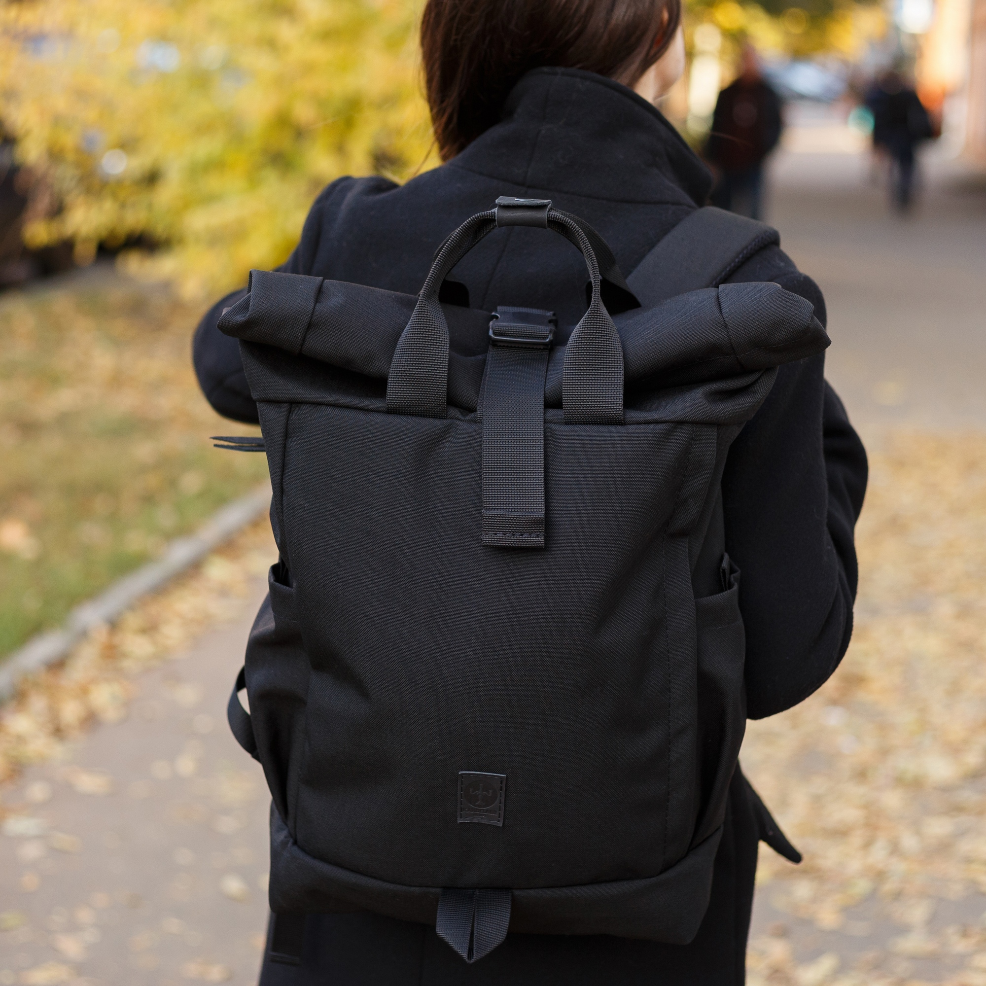 Міський рюкзак Roll Top II Black