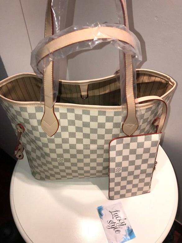 Сумка Neverfull Белая 0353