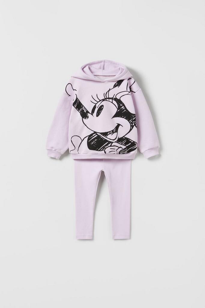 Костюм з принтом Minnie Mouse Ніжно-Фіолетовий