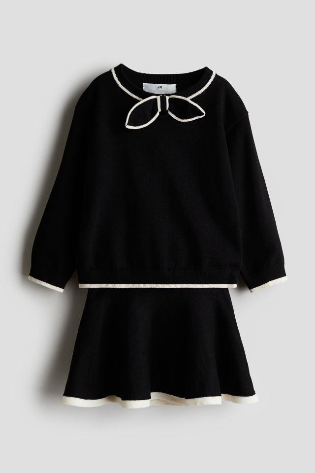 Комплект джемпер та спідниця