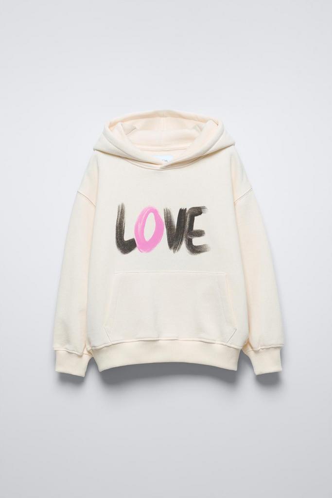 Світшот із написом LOVE