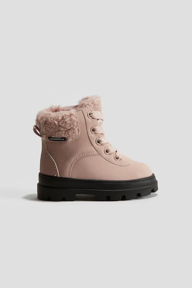 Водонепроникні черевики Рожеві