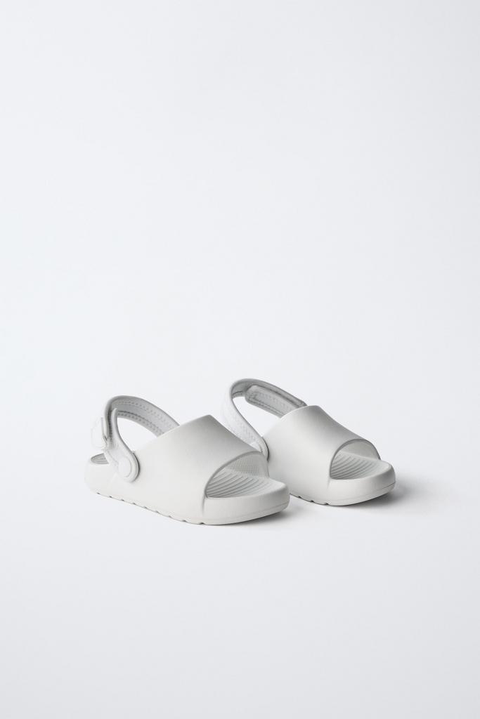 Гумові шльопанці Білі