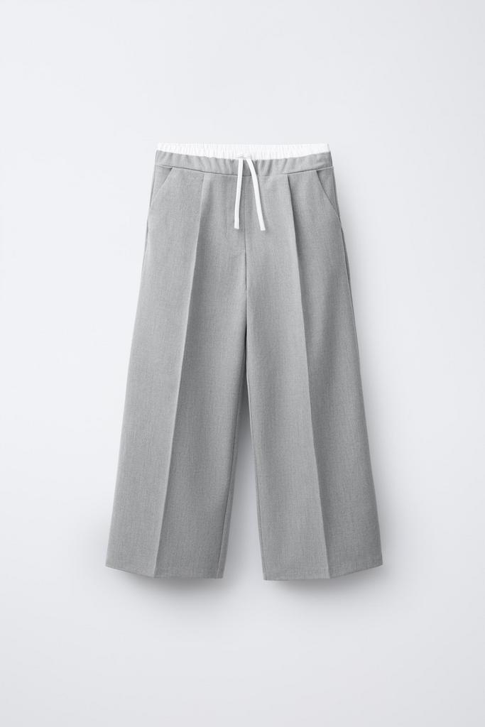 Штани WIDE LEG з подвійним поясом