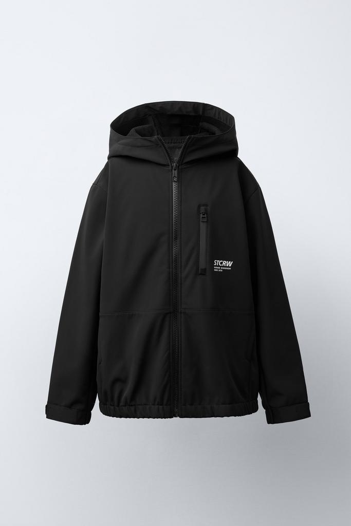 Куртка WATER-REPELLENT з капюшоном та підкладкою з технічної тканини