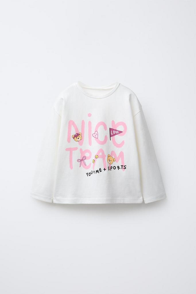 Лонгслів з принтом