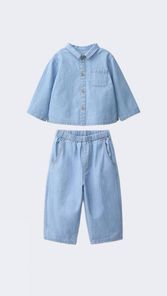 Стильний комплект з деніму