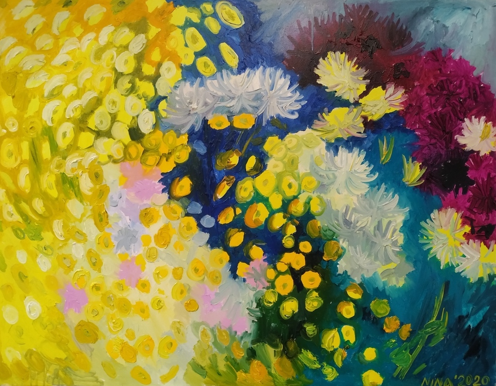 Кружляють Хризантеми