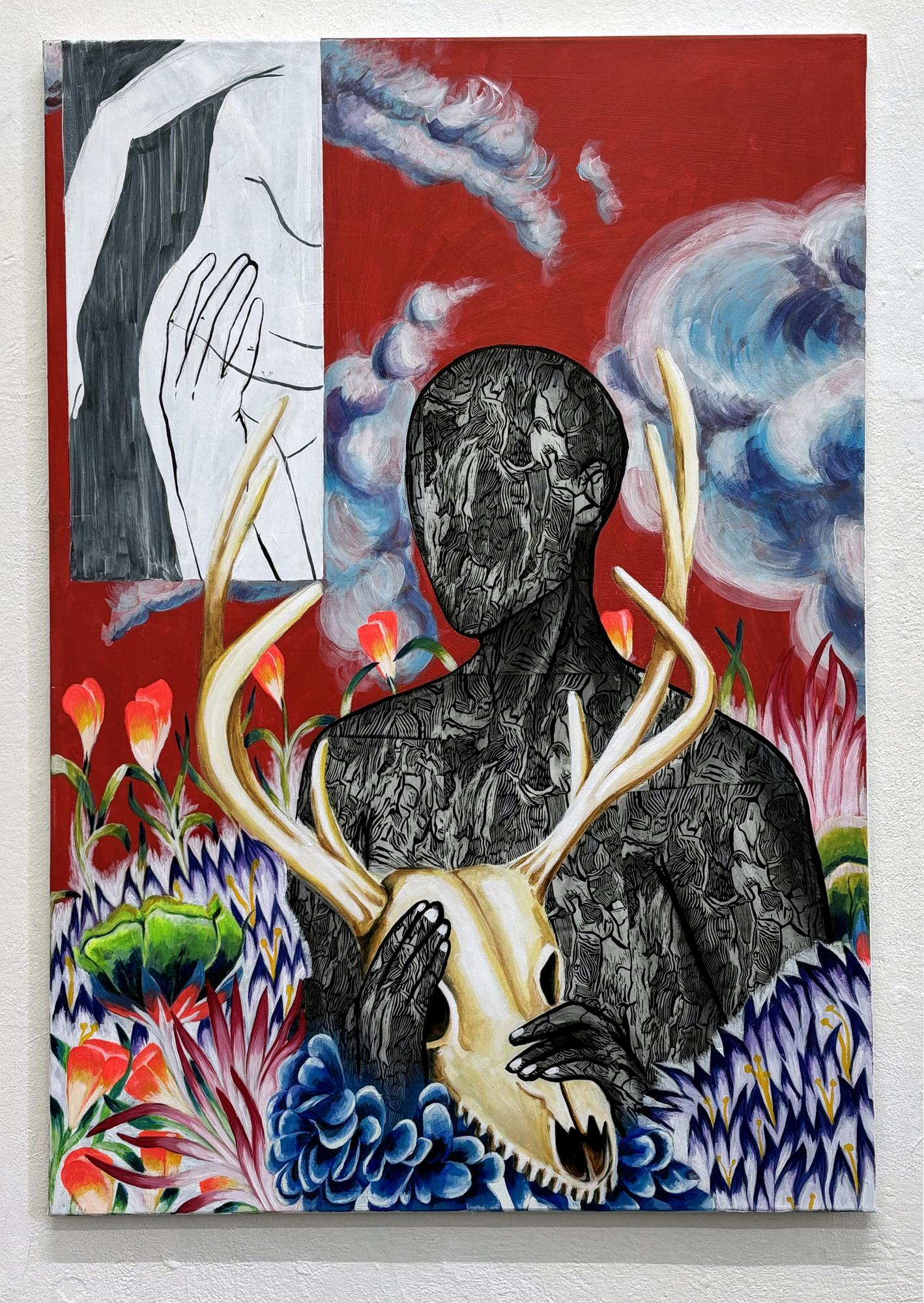 Three Sister, Bonfire,Portrait