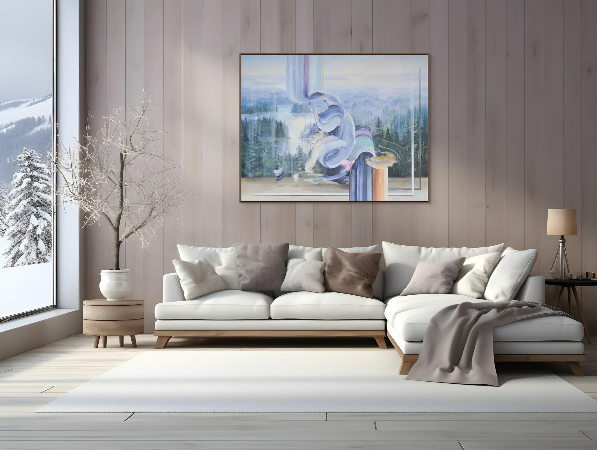 SCENERY 2.1. (Outlines of being blue)