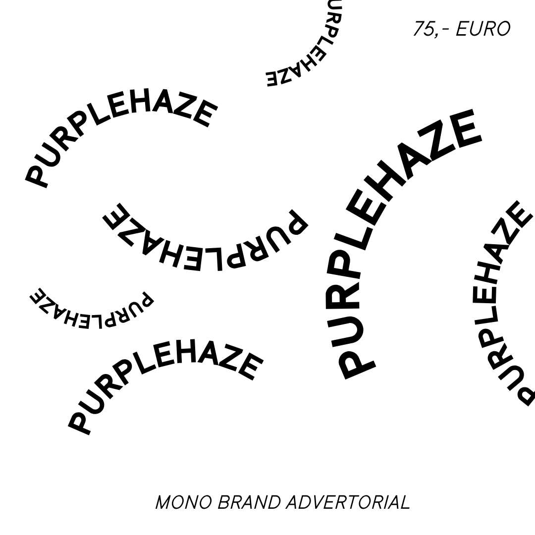 MONO BRAND ADVERTORIAL