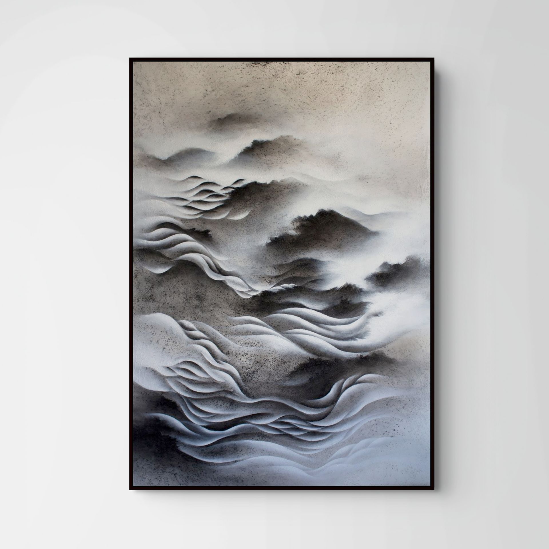 Liquid ridge
