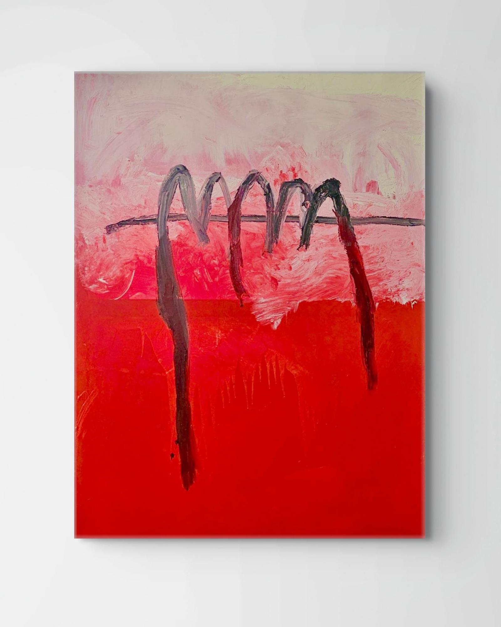 White and red composition