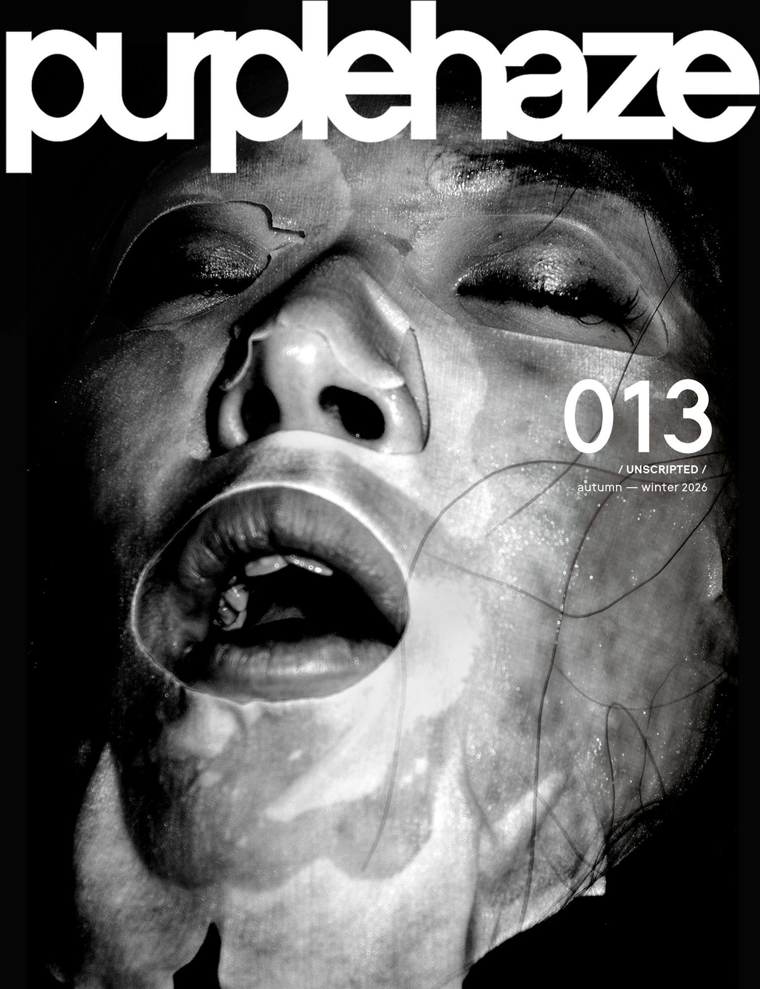 PURPLEHAZE 013 — UNSCRIPTED | Print Edition — Pre-Order