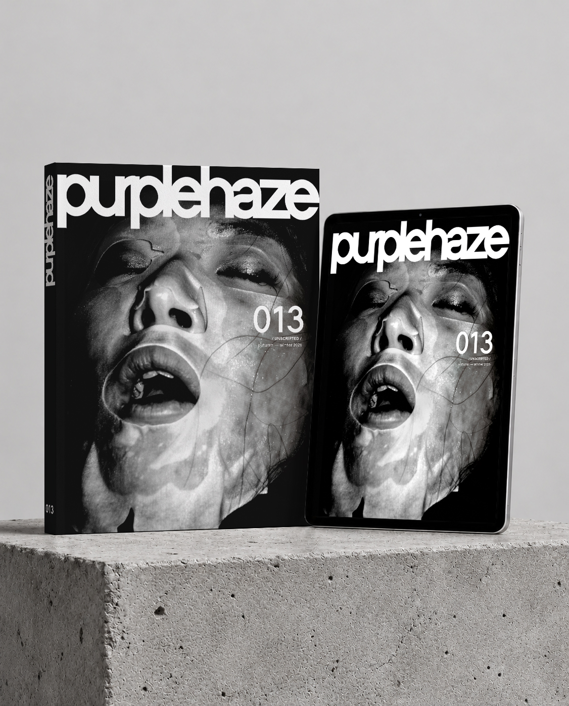 PURPLEHAZE 013 — UNSCRIPTED | Print + Digital Bundle — Pre-Order