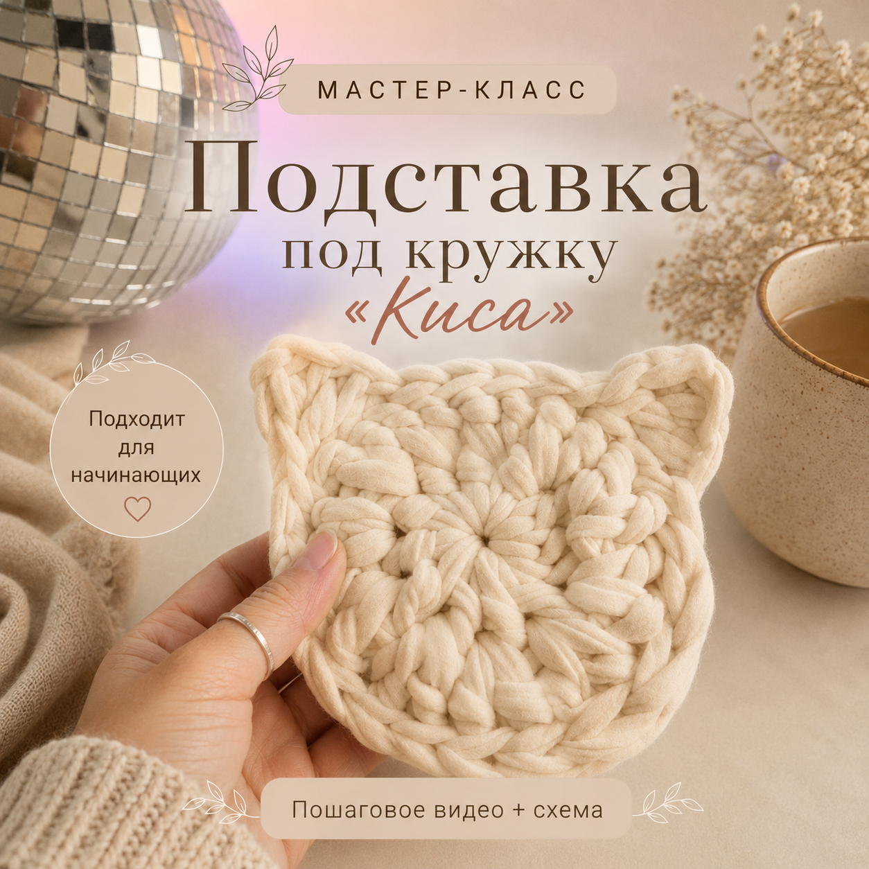 МК «Подставка Котик»