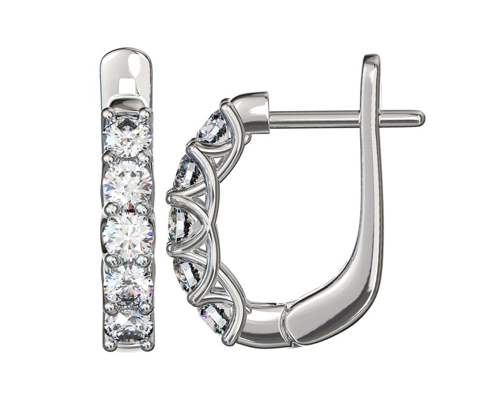 Сережки Меланж